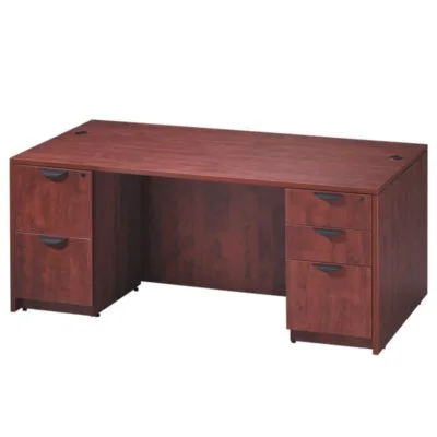 Double Pedestal Desk