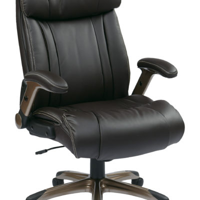 Work Smart Executive Bonded Leather Chair