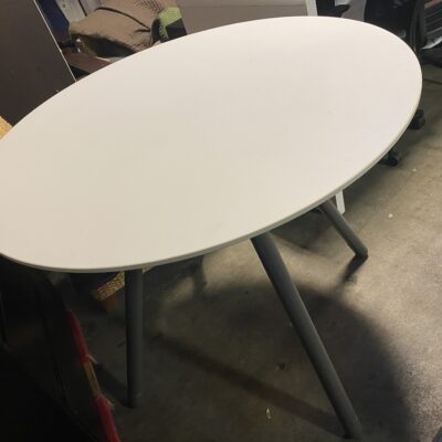 bar height circular table for kitchen area
