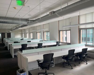 30 x 60 benching system, 39H Allsteel Panels