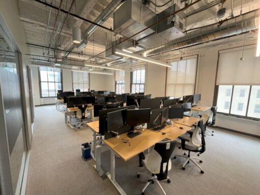 Pre-owned 48 x 30 Herman Miller Sit Stand desks