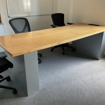 Maple top conference table