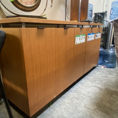 5 door storage cabinet for trash