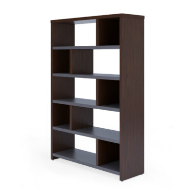 OS Lucca 5 Shelf Bookcase