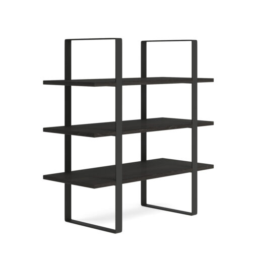OfficeSource Palisades 38″H Open Bookcase Hutch