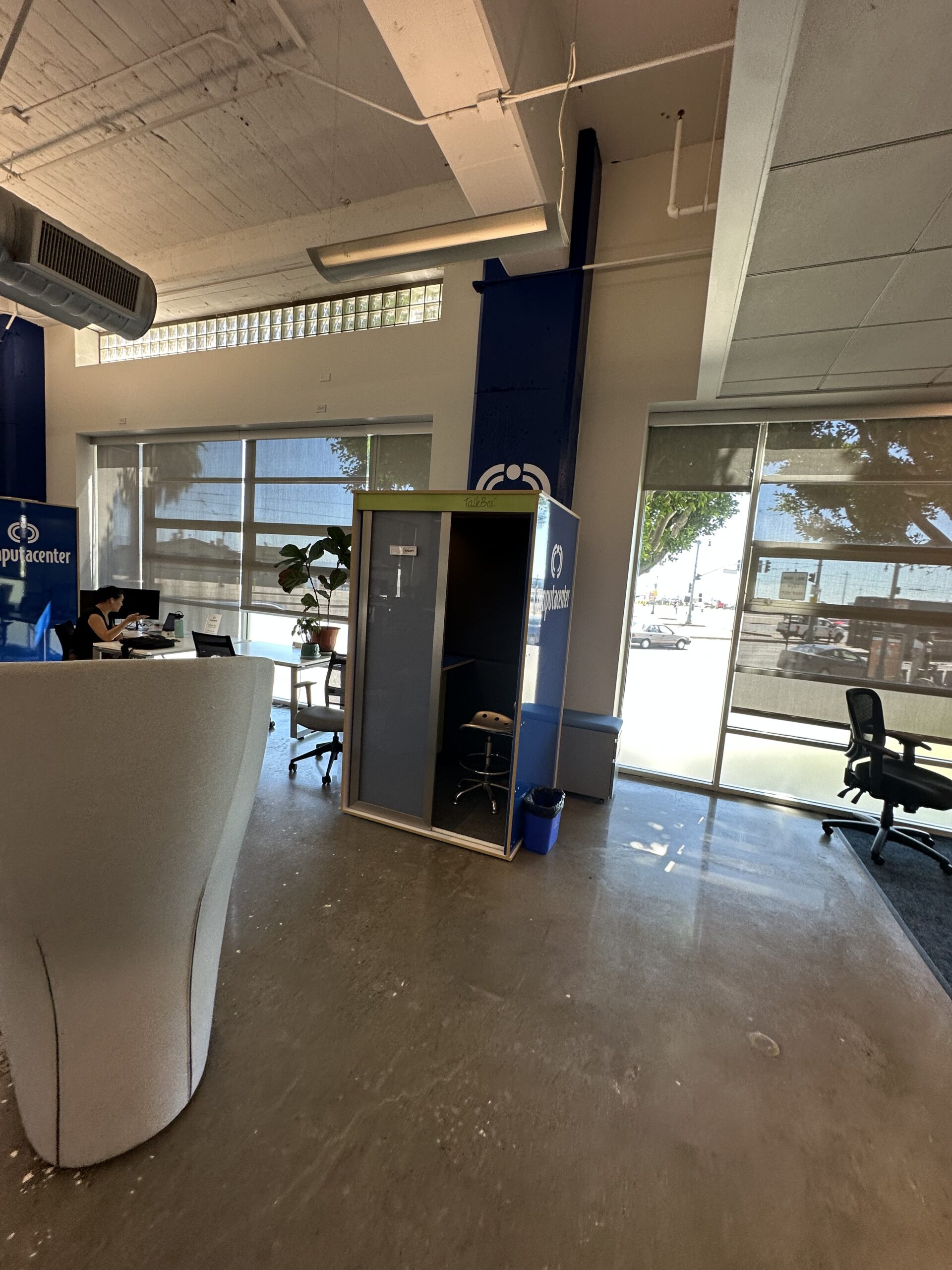 preowned computacenter branded privacy pods