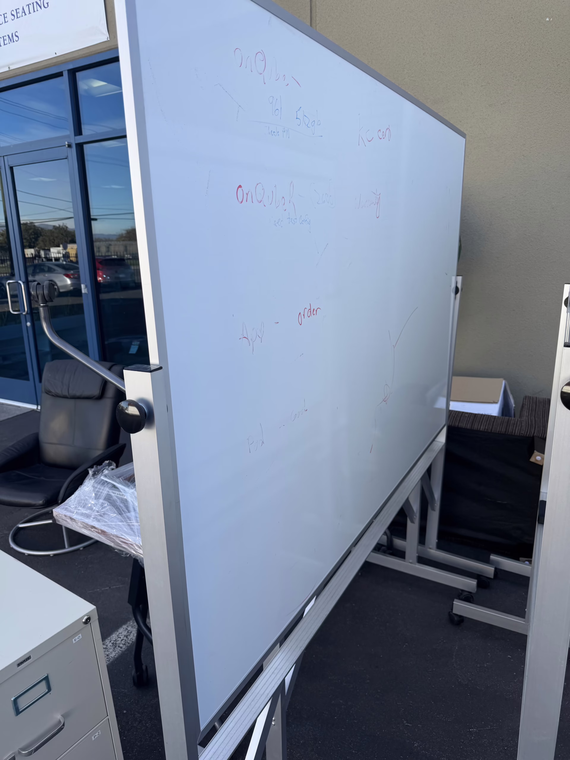 6x4 mobile whiteboard