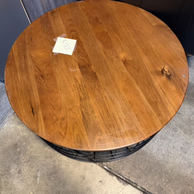 Round coffee table