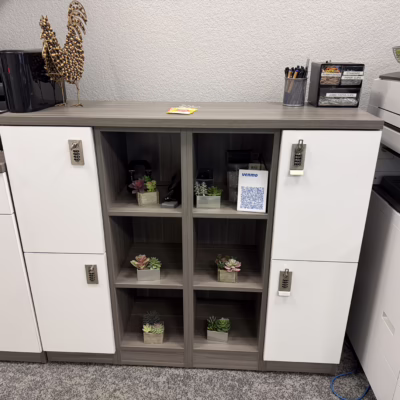Deskmakers - Catalina Cubby & Locker Combo Unit - Open Box