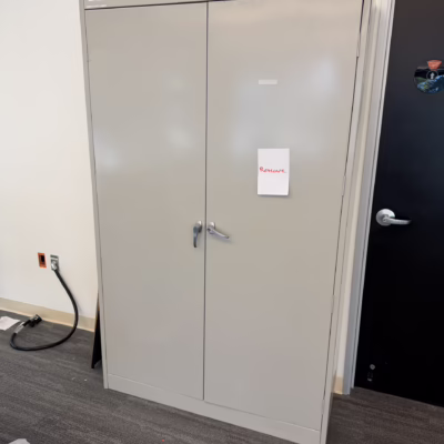 48"W storage cabinet 72" H