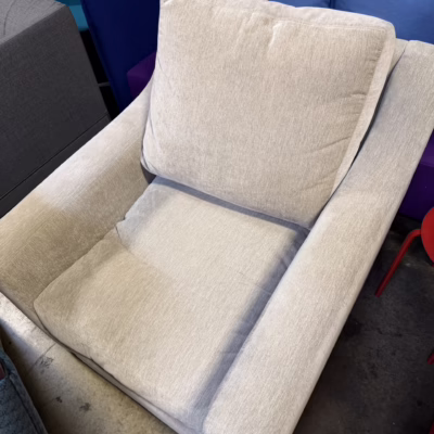 Club Chairs - Light Grey