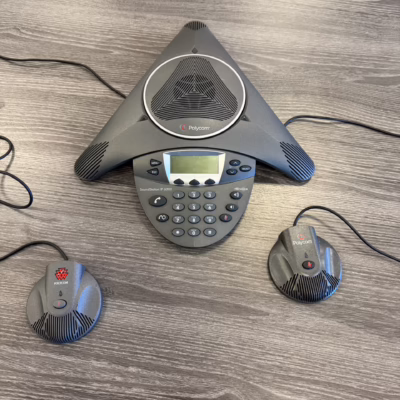 Polycom Soundstation IP 6000 + VTX1000 external microphone