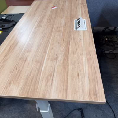 30 x 60 aspen sit stand desk with power module