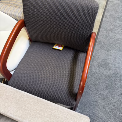 wooden frame side chair